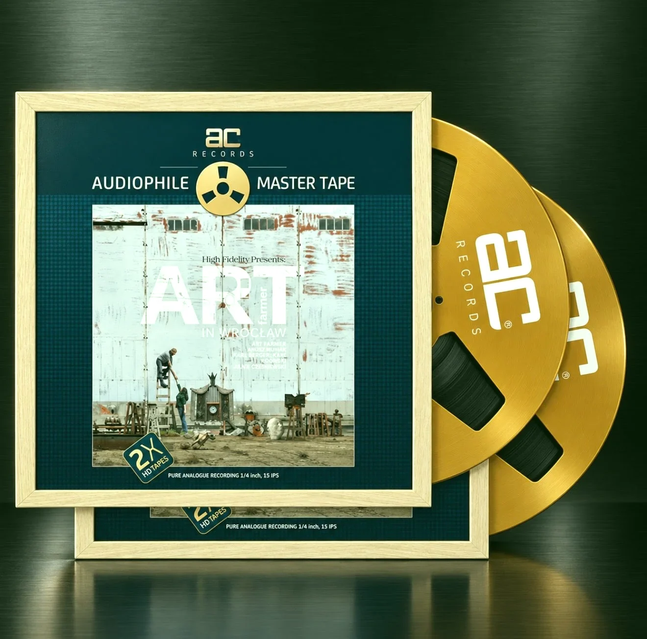 Art Farmer in Wrocław AC Records deluxe two-reel master tape presentation